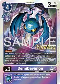 DemiDevimon (Official Store Tournament 2026 Vol. 3 Winner) - Digimon Promotion Cards - Promo - P-239 P