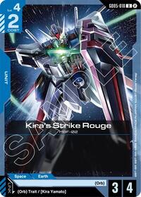 Kira's Strike Rouge - Freedom Ascension - Uncommon - GD05-010