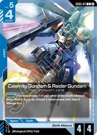 Calamity Gundam & Raider Gundam - Freedom Ascension - Common - GD05-011