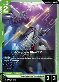 Kayra's Re-GZ - Freedom Ascension - Common - GD05-029