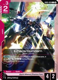 Chaos Gundam - Freedom Ascension - Uncommon - GD05-039