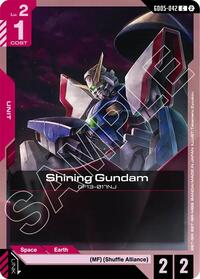 Shining Gundam (GD05-042) - Freedom Ascension - Common - GD05-042
