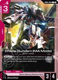 Chaos Gundam (MA Mode) - Freedom Ascension - Common - GD05-045