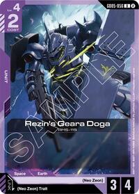 Rezin's Geara Doga - Freedom Ascension - Uncommon - GD05-056