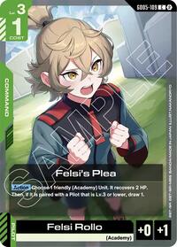 Felsi's Plea - Freedom Ascension - Common - GD05-109