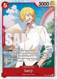 Sanji - Starter Deck 31: RED Monkey.D.Luffy - SR - ST31-001