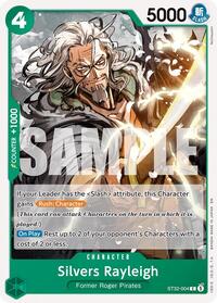Silvers Rayleigh - Starter Deck 32: GREEN Roronoa Zoro - C - ST32-004