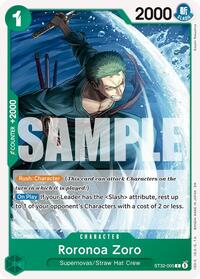 Roronoa Zoro (ST32-005) - Starter Deck 32: GREEN Roronoa Zoro - C - ST32-005