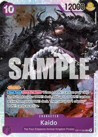 Kaido (062) - The World's Strongest Warriors - SR - OP17-062