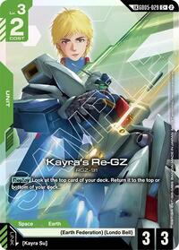 Kayra's Re-GZ (C+) (Link Rare) - Freedom Ascension - C+ - GD05-029