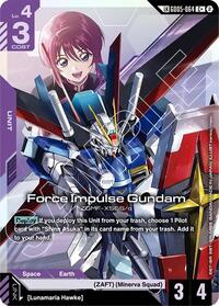 Force Impulse Gundam (C+) (Link Rare) - Freedom Ascension - C+ - GD05-064
