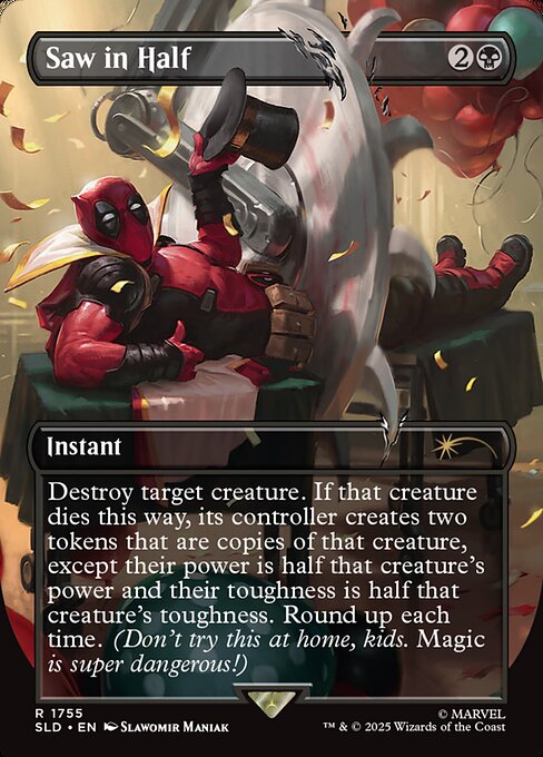 Saw in Half - Secret Lair Drop Series - R - 1755