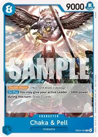 Chaka & Pell (Tournament Pack 2026 Vol. 3) - One Piece Promotion Cards - R - EB04-023
