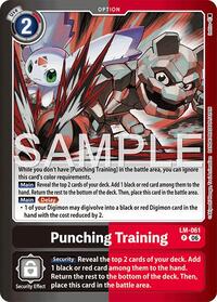 Punching Training - Limited Card Pack -Final Crest- - Promo - LM-061 P