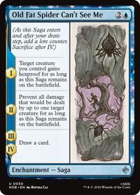 Old Fat Spider Can't See Me - The Hobbit - U - 50