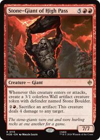 Stone-Giant of High Pass - The Hobbit - R - 113