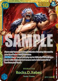 Rocks.D.Xebec (118) - The World's Strongest Warriors - SEC - OP17-118