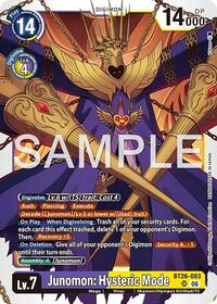Junomon: Hysteric Mode - Timeless Bonds - Super Rare - BT26-083 SR