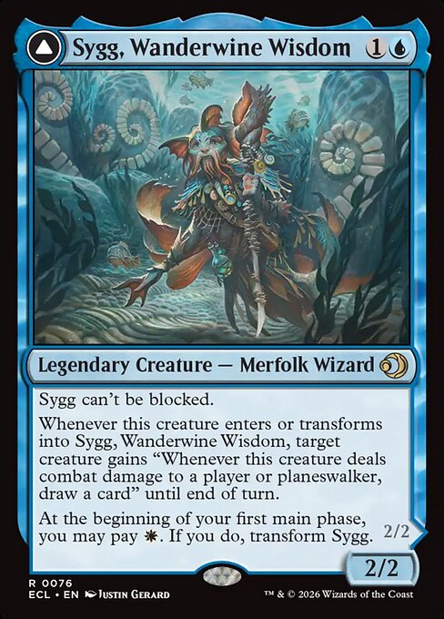 Sygg, Wanderwine Wisdom - Lorwyn Eclipsed - R - 76