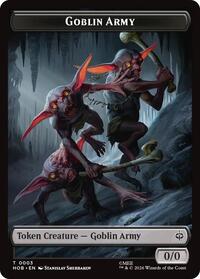Goblin Army (0003) // Treasure (0012) Double-Sided Token - The Hobbit - T - 3 // 12
