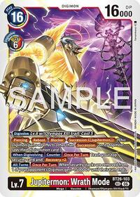 Jupitermon: Wrath Mode - Timeless Bonds - Secret Rare - BT26-103 SEC