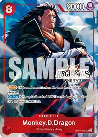 Monkey.D.Dragon (Regional Participation Pack 2026 Vol.2) - One Piece Promotion Cards - SR - OP07-015
