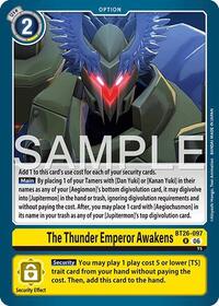 The Thunder Emperor Awakens - Timeless Bonds - Rare - BT26-097 R