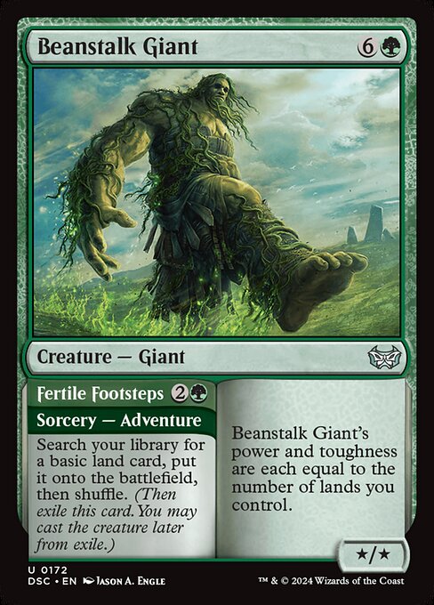 Beanstalk Giant - Commander: Duskmourn: House of Horror - U - 172