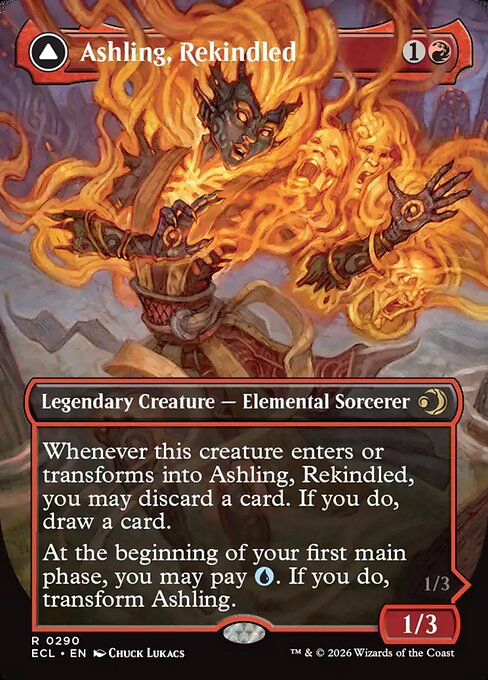 Ashling, Rekindled (Borderless) - Lorwyn Eclipsed - R - 290