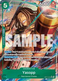 Yasopp (Alternate Art) - The World's Strongest Warriors - SR - OP17-031