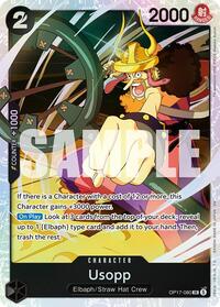 Usopp - The World's Strongest Warriors - SR - OP17-080