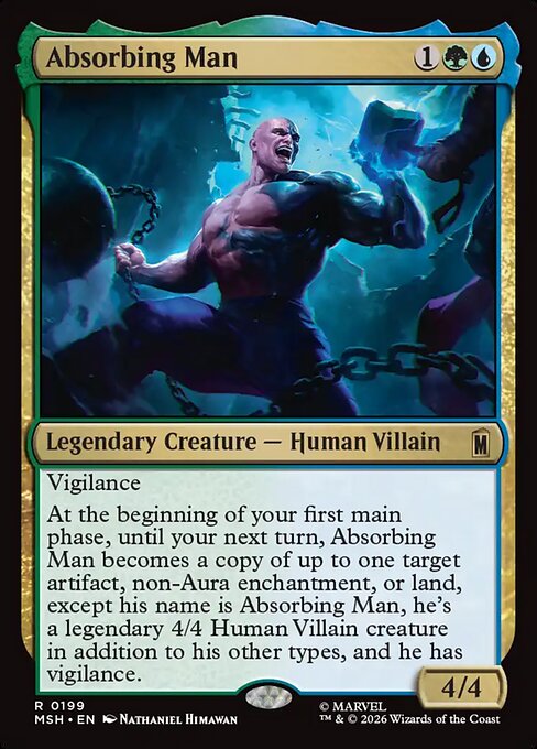 Absorbing Man - Marvel Super Heroes - R - 199