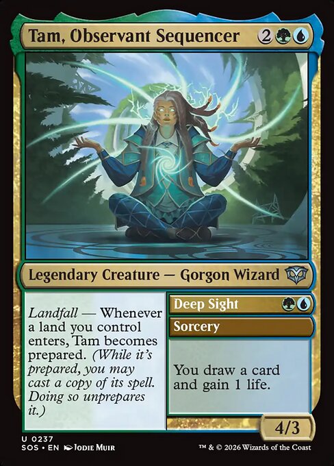 Tam, Observant Sequencer - Secrets of Strixhaven - U - 237