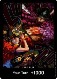 DON!! Card (Alternate Art) (Luffy and Loki) - The World's Strongest Warriors - DON!!
