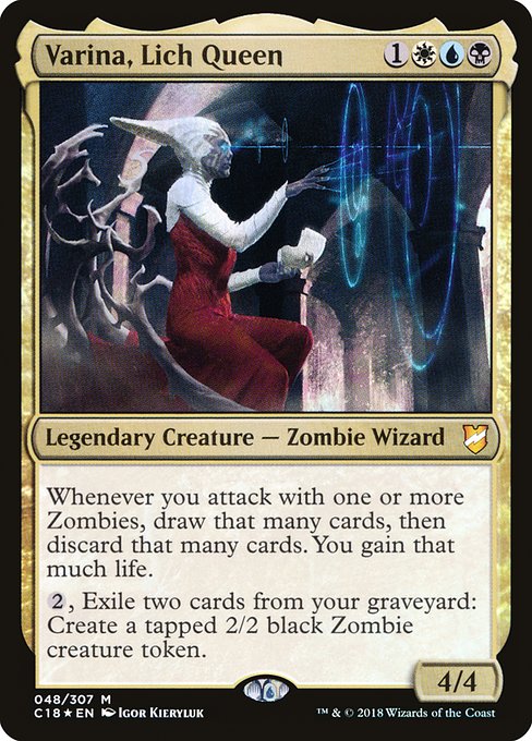 Varina, Lich Queen - Commander 2018 - M - 48