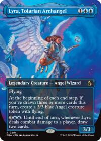 Lyra, Tolarian Archangel (Borderless) - Reality Fracture - R - 301