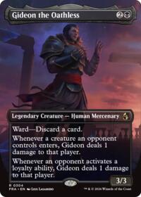 Gideon the Oathless (Borderless) - Reality Fracture - R - 304