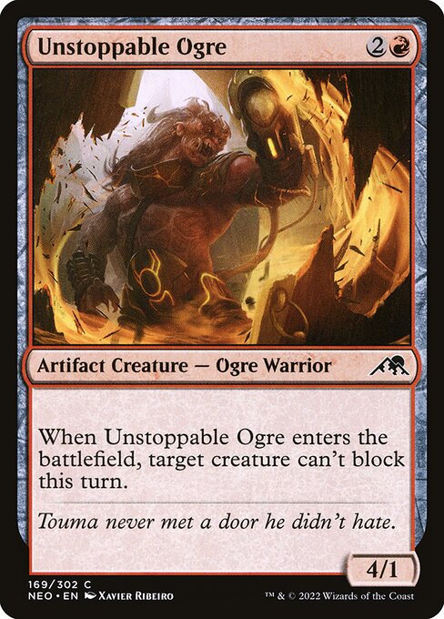 Unstoppable Ogre - Kamigawa: Neon Dynasty - C - 169