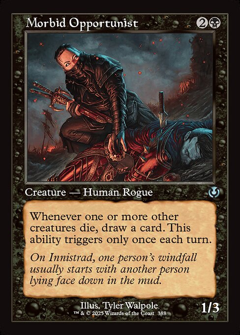 Morbid Opportunist (Retro Frame) - Innistrad Remastered - U - 388