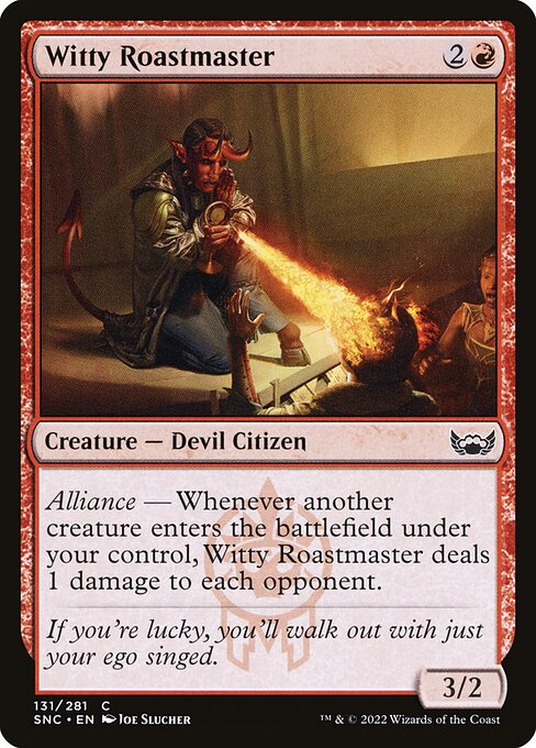Witty Roastmaster - Streets of New Capenna - C - 131
