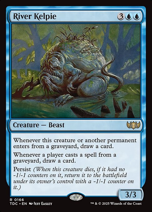 River Kelpie - Commander: Tarkir: Dragonstorm - R - 166