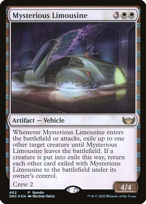 Mysterious Limousine (SNC Bundle) - Unique and Miscellaneous Promos - P - 462