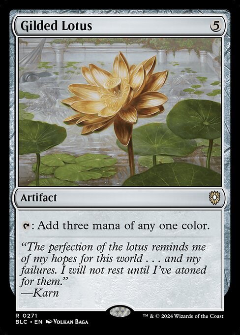 Gilded Lotus - Commander: Bloomburrow - R - 271