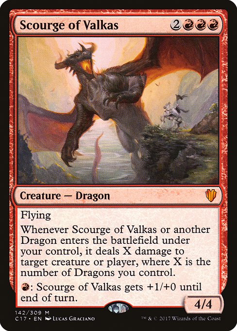 Scourge of Valkas - Commander 2017 - M - 142