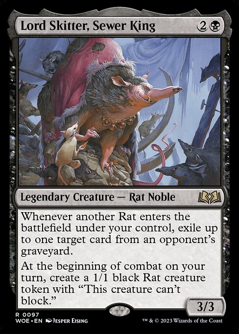 Lord Skitter, Sewer King - Prerelease Cards - R - 97