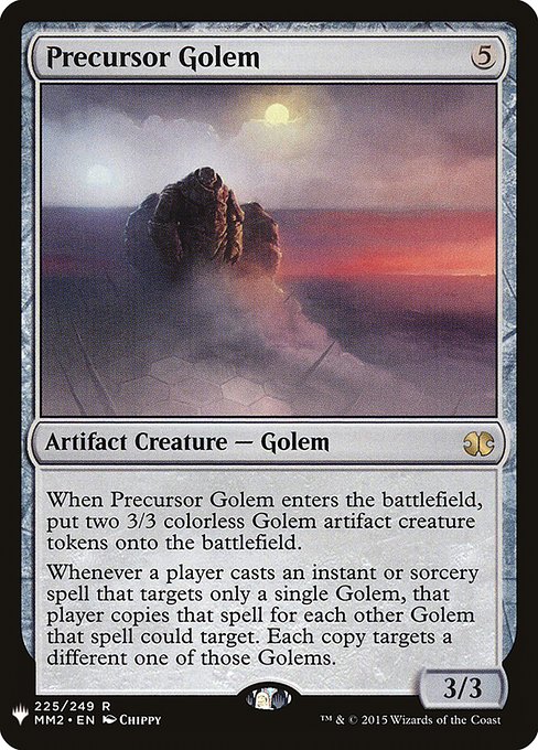 Precursor Golem - The List Reprints - R - 225/249