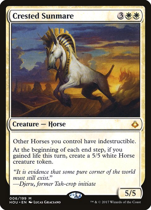 Crested Sunmare - Hour of Devastation - M - 6