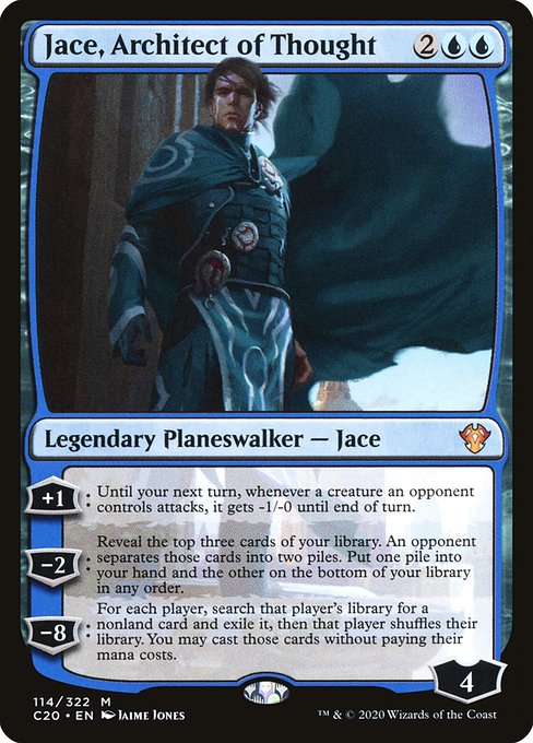 Jace, Architect of Thought - Commander 2020 - M - 114