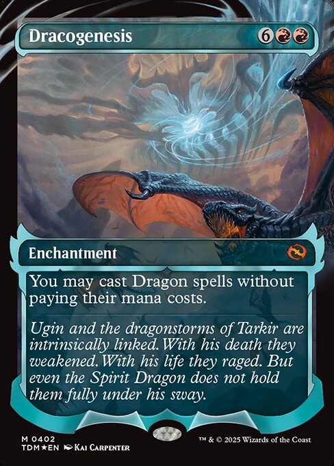 Dracogenesis (0402) (Showcase) - Tarkir: Dragonstorm - M - 402