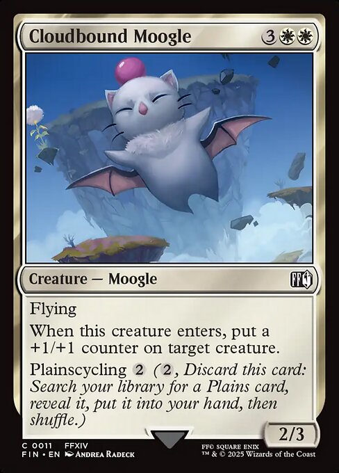 Cloudbound Moogle - FINAL FANTASY - C - 11